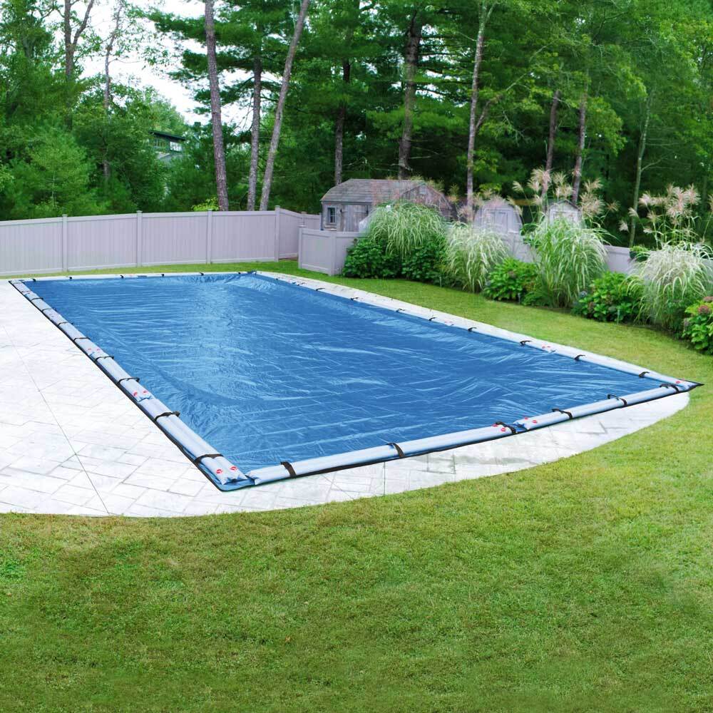 PoolCoverChoice Winter Swimming Pool Cover for 25 ft x 50 ft Rectangular Pool