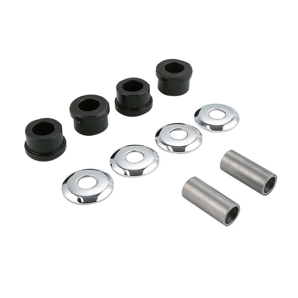 Black Polyurethane Handlebar Riser Bushing For Harley Big Twins Dyna Roadster