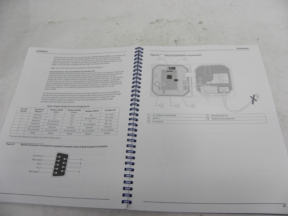ORIGINAL USER MANUAL 58600-18 - Hach SC100 General Purpose Analyzer Instructions