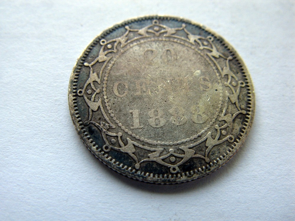1888 Newfoundland 20 Cent