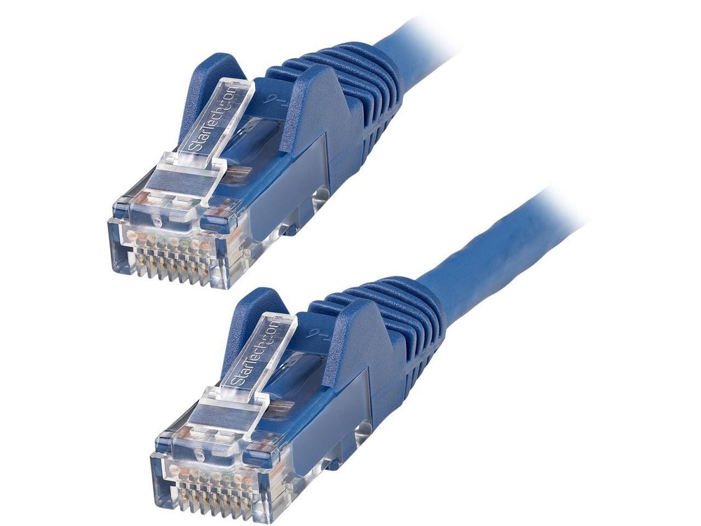 StarTech.com N6LPATCH15BL 15ft (4.6m) CAT6 Ethernet Cable - LSZH (Low Smoke Zero