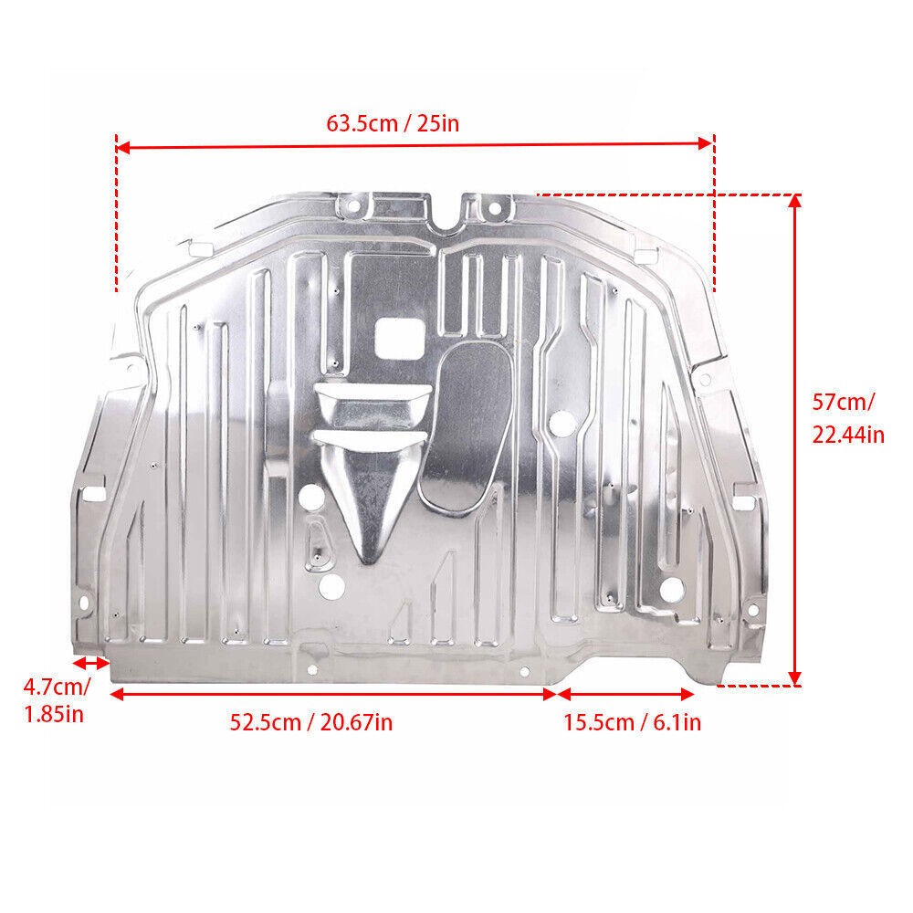 Engine Splash Guard Under Car Shield Cover Board Fit For Honda Civic 2016-2021
