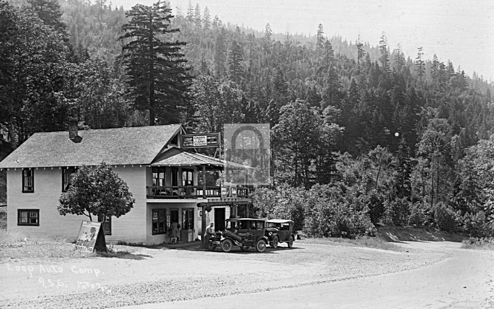 Loop Auto Camp Siskiyou Oregon OR - Reprint
