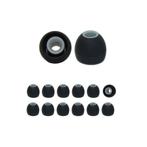 Silicone rubber earphone tips ultimate ear replacement earphone tips earbuds