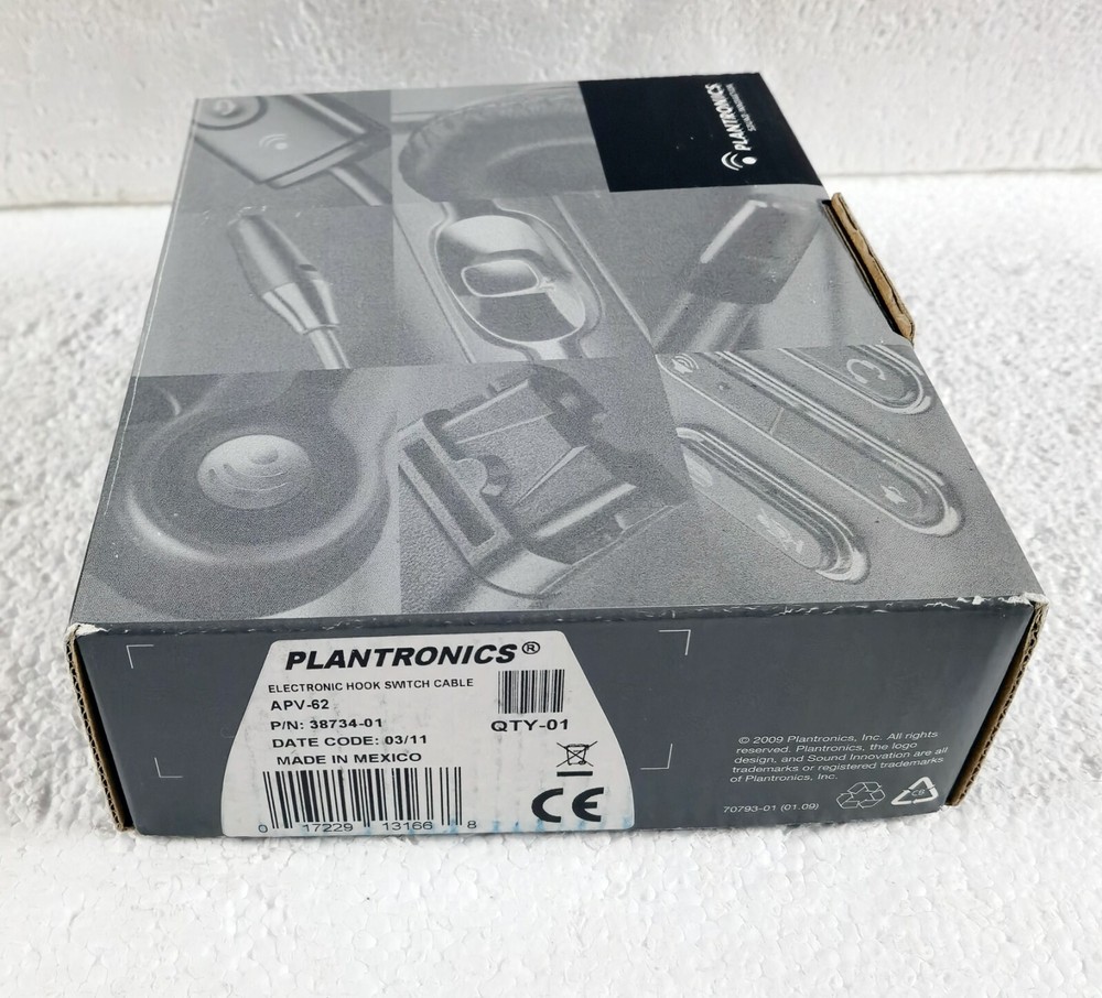 Plantronics APV-62 EHS Adapter (Avaya) 38734-01 Electronic Hook Switch Cable