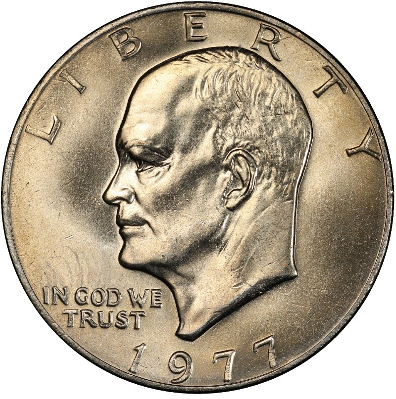 1977 Mint State Eisenhower Dollar 1$