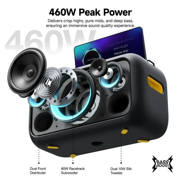 Ikarao Break X1 Karaoke Machine and Luggage Bundle