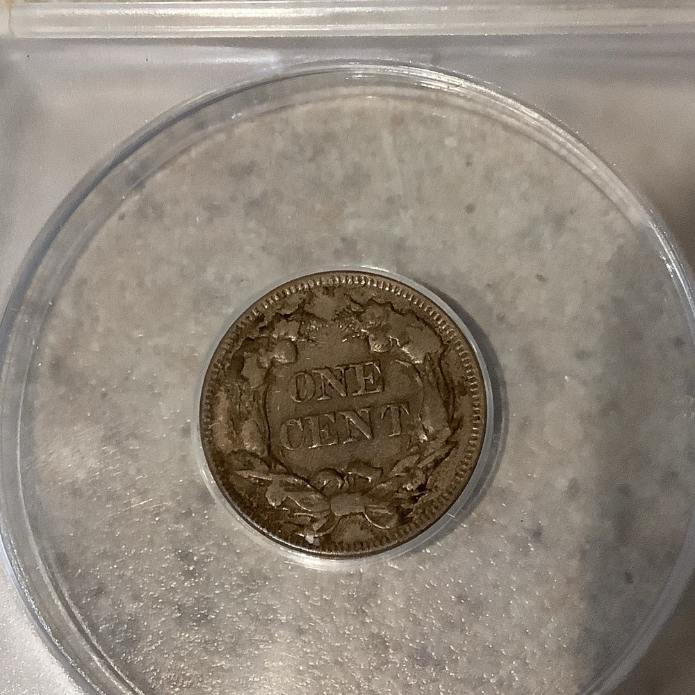 1857 FLYING EAGLE CENT ANACS VF20