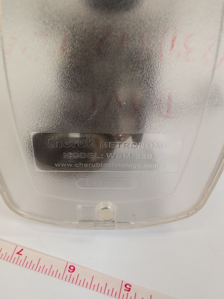 Cherub Metronome Model WSM-330 - Tested - Working