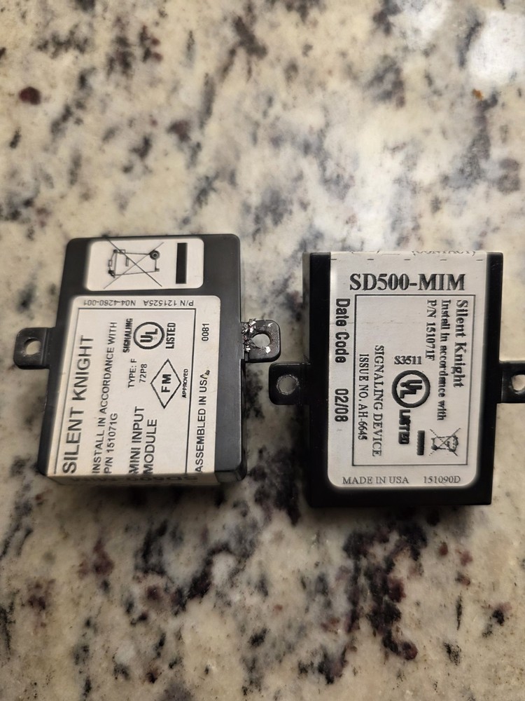Silent Knight SD500-MIM Mini Input Module, Tested*