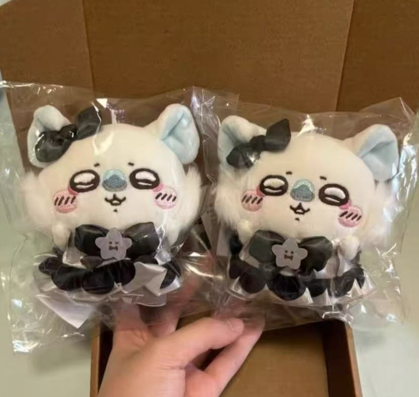 Chiikawa Super Magical Bad Version Plush Momonga Mascot Keychains