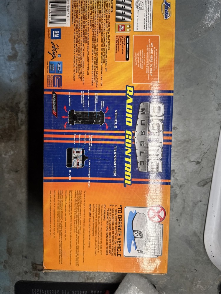 Jada Remote Control 2009 Corvette Stingray Concept Open Box