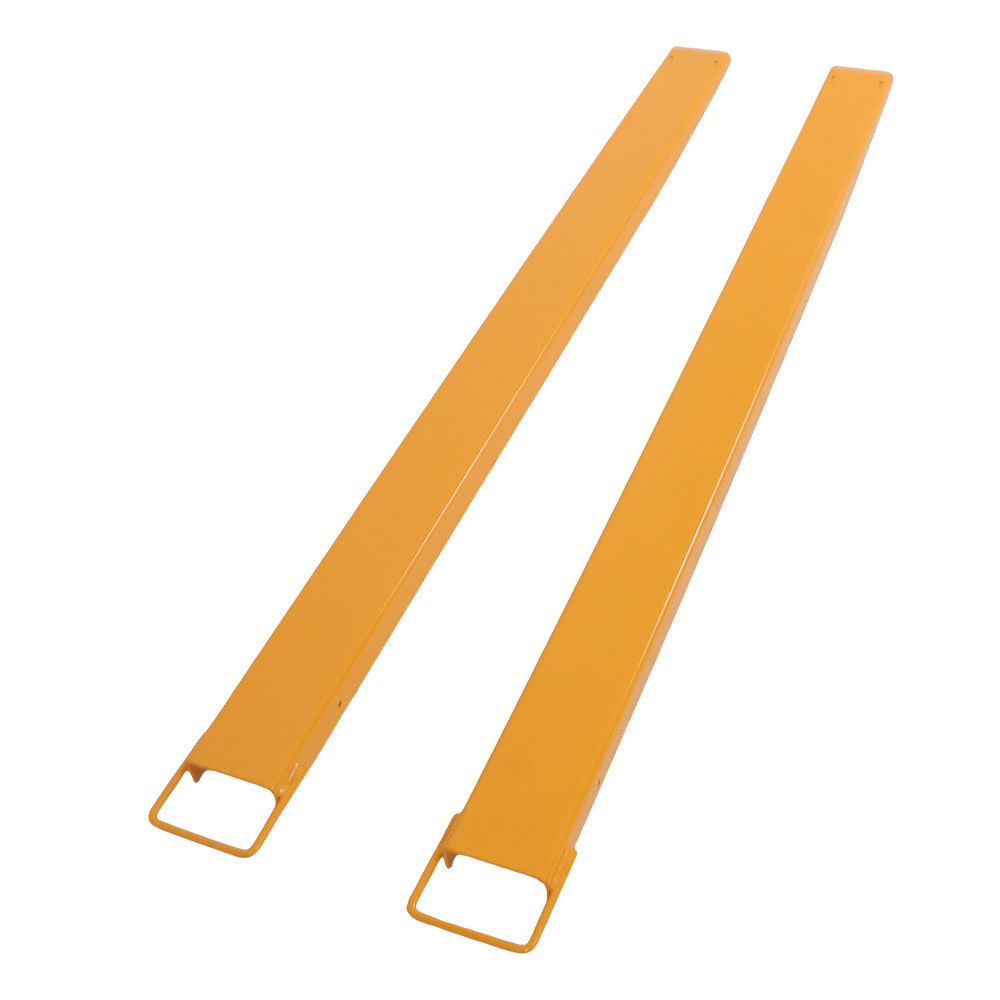 1 Pair Heavy Duty Steel Pallet Fork Extensions Forklift Extensions 72" x 4.5"