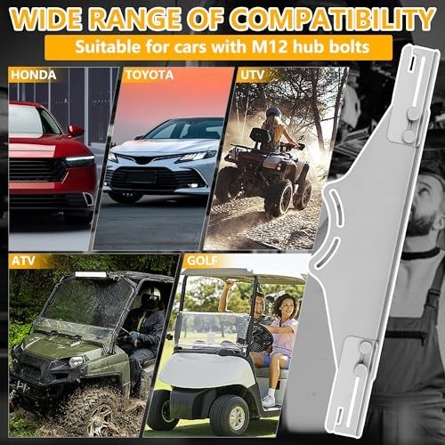 Toe Alignment Tool with 2 Tape Measures & Digital Angle Finder for Accurate Whee