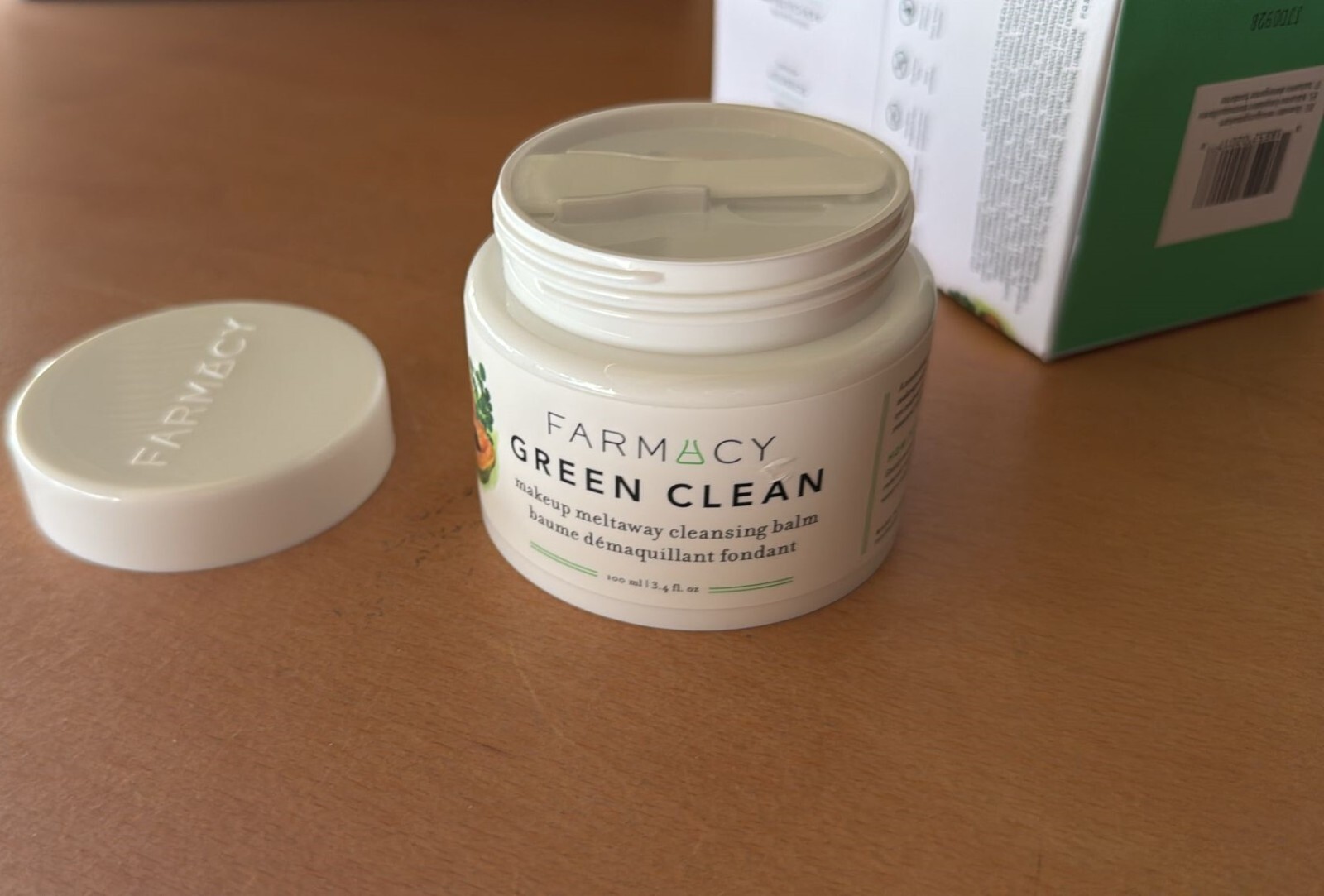 Farmacy Green Clean Makeup Remover Balm 3.4 oz (100mL) - Natural Cleanser