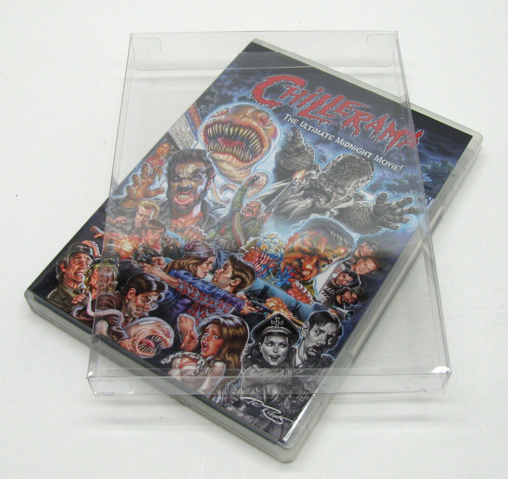 5x Clear Protective Box Protector Sleeve For DVD Standard Case (Size DV1) CD