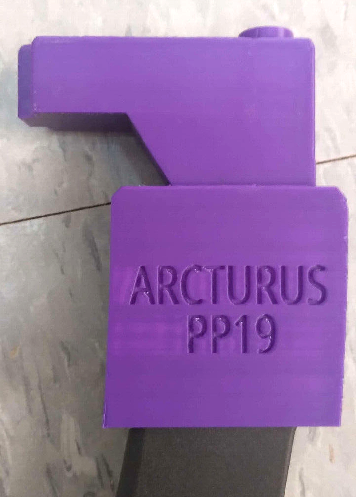 Arcturus PP19 Airsoft AEG Odin Speedloader Adapter (Purple)