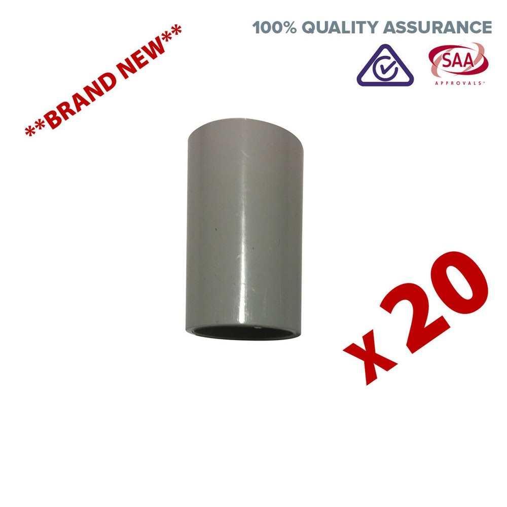BULK 20 X 25mm Coupling Electrical Conduit Accessories