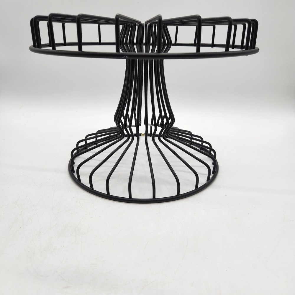 Wire Cake Stand/Display Stand Black.