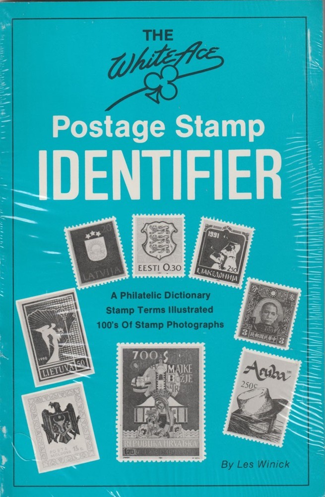 WHITE ACE POSTAGE STAMP IDENTIFIER ©1992 --By Les Winick