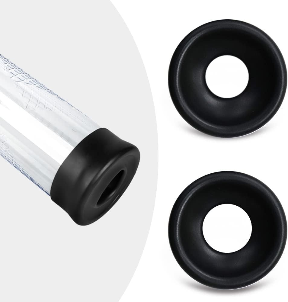 Black Silicone Sleeves for Penis Pump - Essential Backup Solution