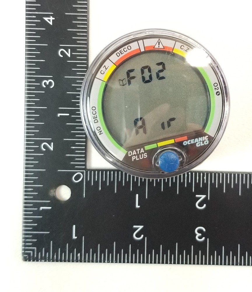 Oceanic Data Plus Air & Nitrox Puck Scuba Dive Computer + Manual EXCELLENT #4989