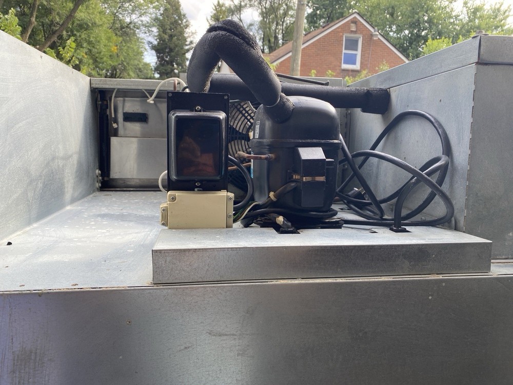 2 -Dr. Split Door, Manitowoc Freezer, Refurbished, 120v
