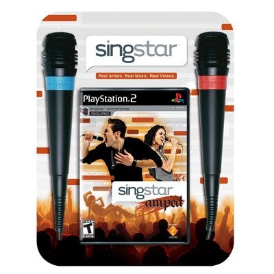 Singstar Amped Bundle PS2 Software Computers And PC Hardwares Electronics 6E