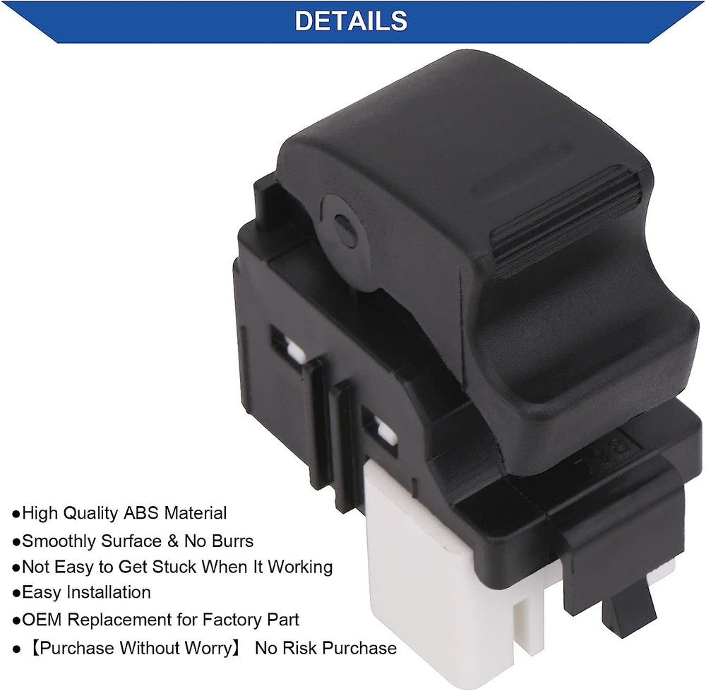 Obaee 2pcs Power Window Switch Control Button Passenger Side Compatible with...
