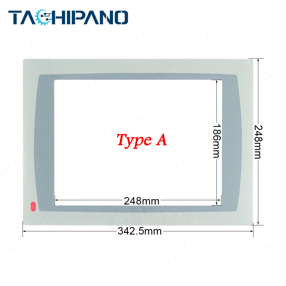 Touch Screen Panel for 2711P-RDT12C PanelView Plus 1250 with Front Overlay