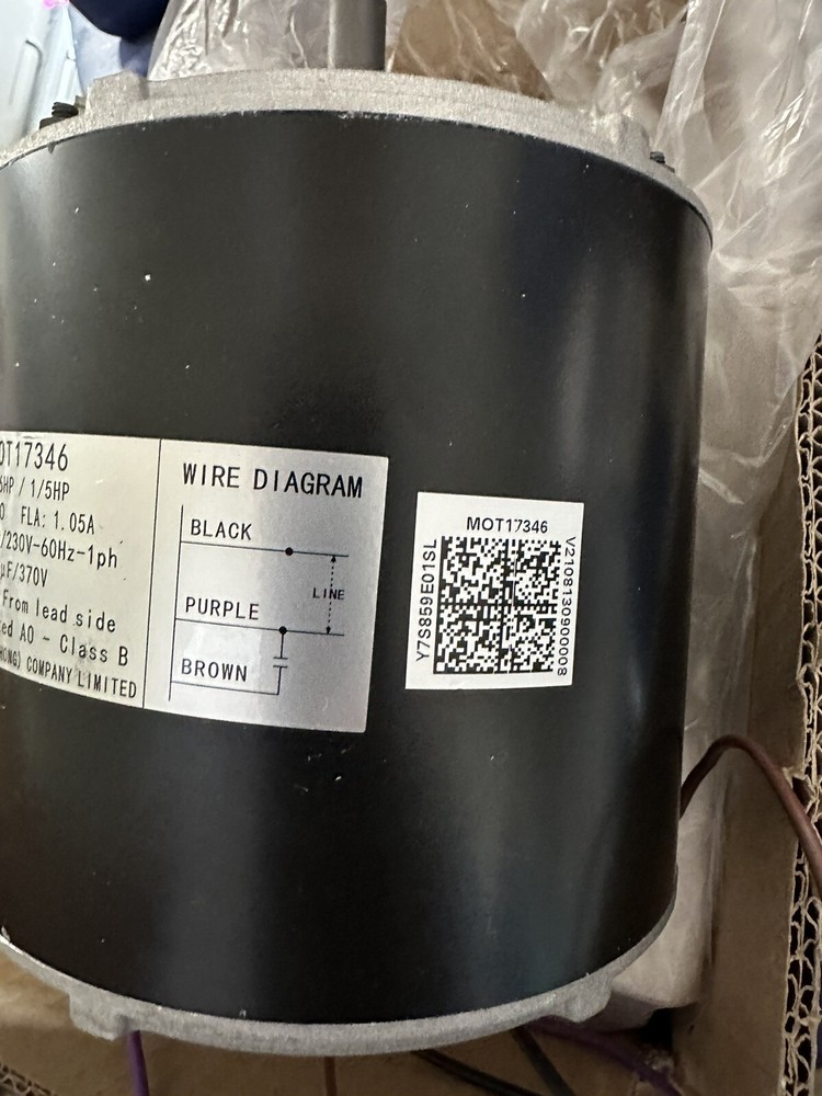 ac condenser fan motor