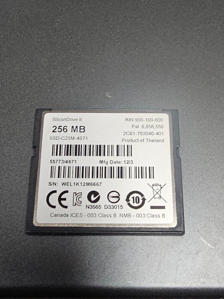 70x Lot - Clean Pulls - CISCO COMPACT FLASH 16-3574-02 256MB