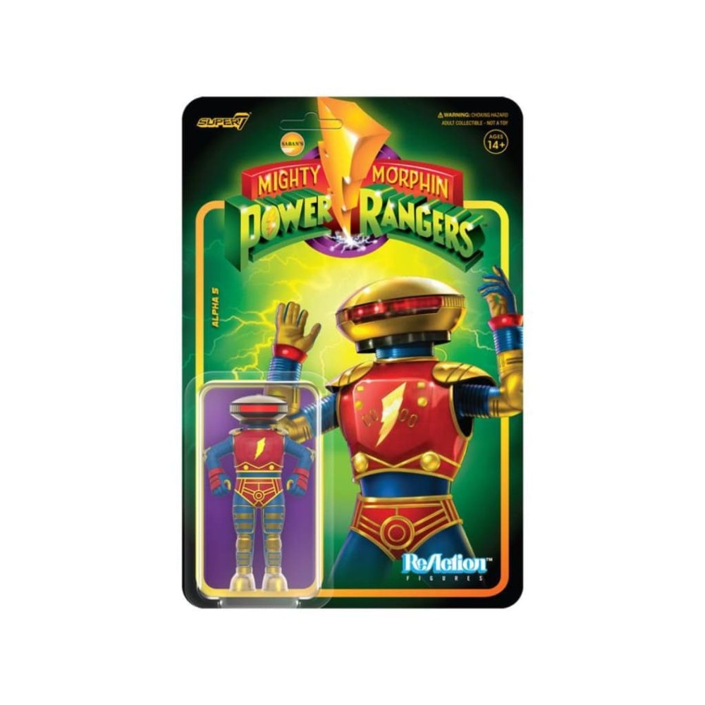 Mighty Morphin Power Rangers ReAction Alpha 5 Figure