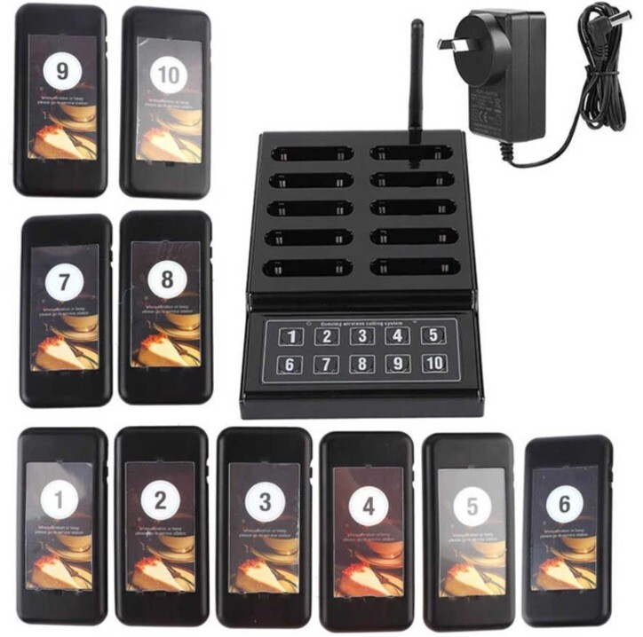 New SU-68G Calling System Wireless Paging Queue System 10 Channel