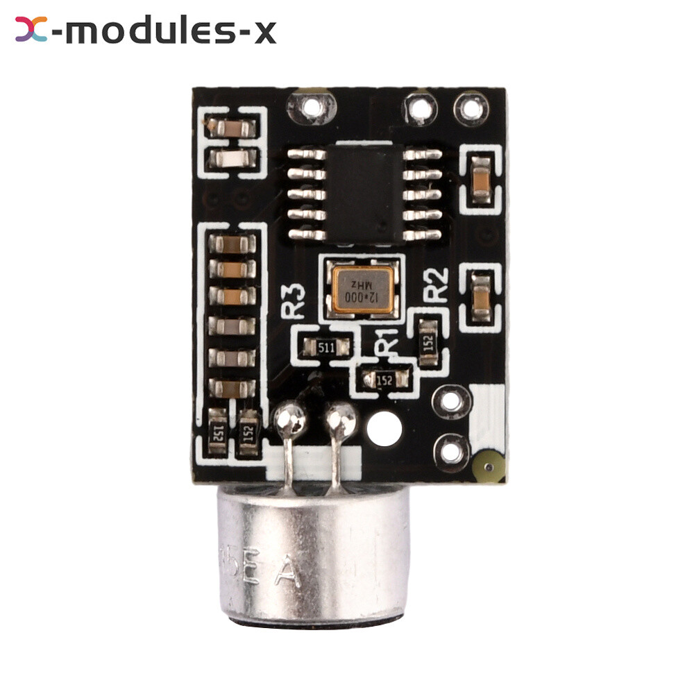 Wireless Microphone MIC FM 10dBm Transmitter Module Support Dual-channel Stereo