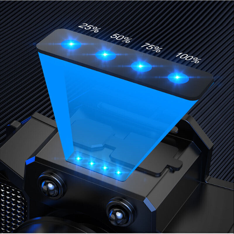 Super Bright Rechargeable LED Induction Headlamp with Work Flashlight Feature