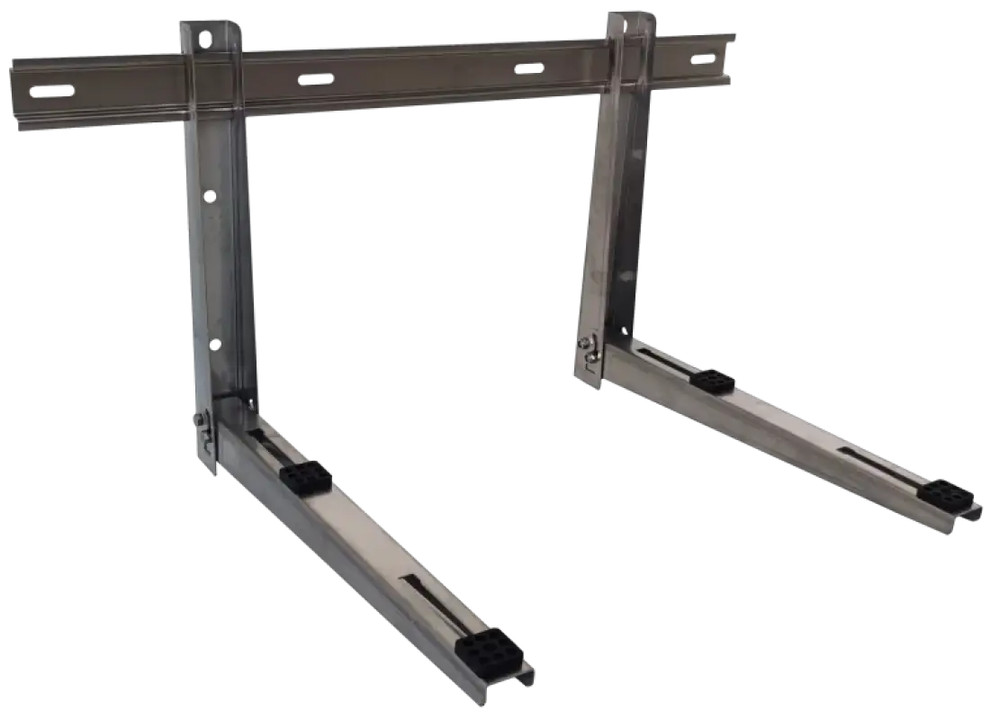 Mini Split Wall Mounting Bracket High Load Capacity Foldable Stainless Steel
