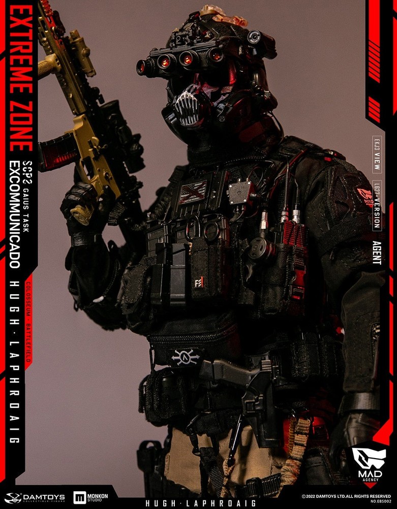 1/6 Scale Toy Extreme Zone Gaius Task - Arm Map Board