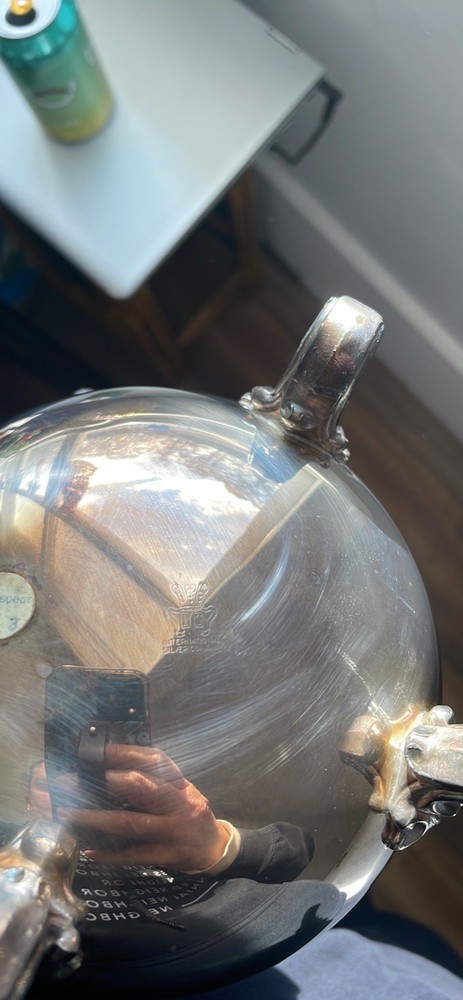 International Silver 9" SILVER PLATE WATER PITCHER