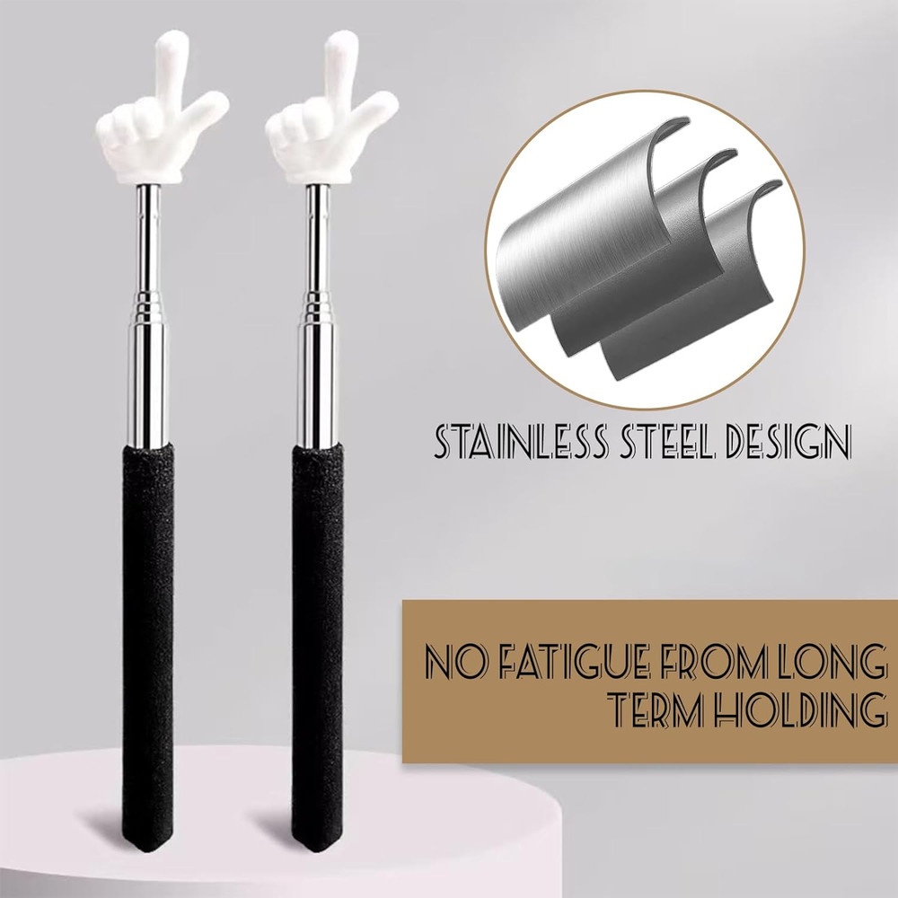 Pointer Finger Stick, Finger Teacher Pointer Stick for Classroom Hand Pointer St