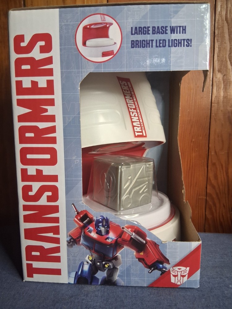 Transformers Jr. Lighted Microscope 8X Magnification STEM Science Learning Toy