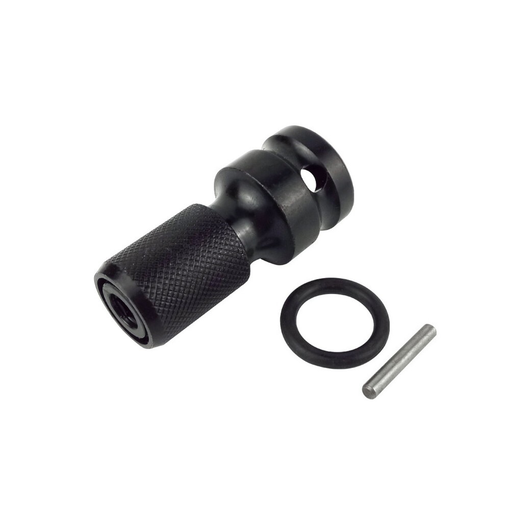 US 2-4 Pcs 1/2" Drive To 1/4" Socket Adapter Hex Drill Chuck Change