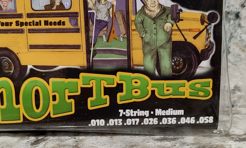 2 packs KNUCKLEHEAD 7 STRING ELECTRIC GUITAR STRINGS 10-58 MEDIUM