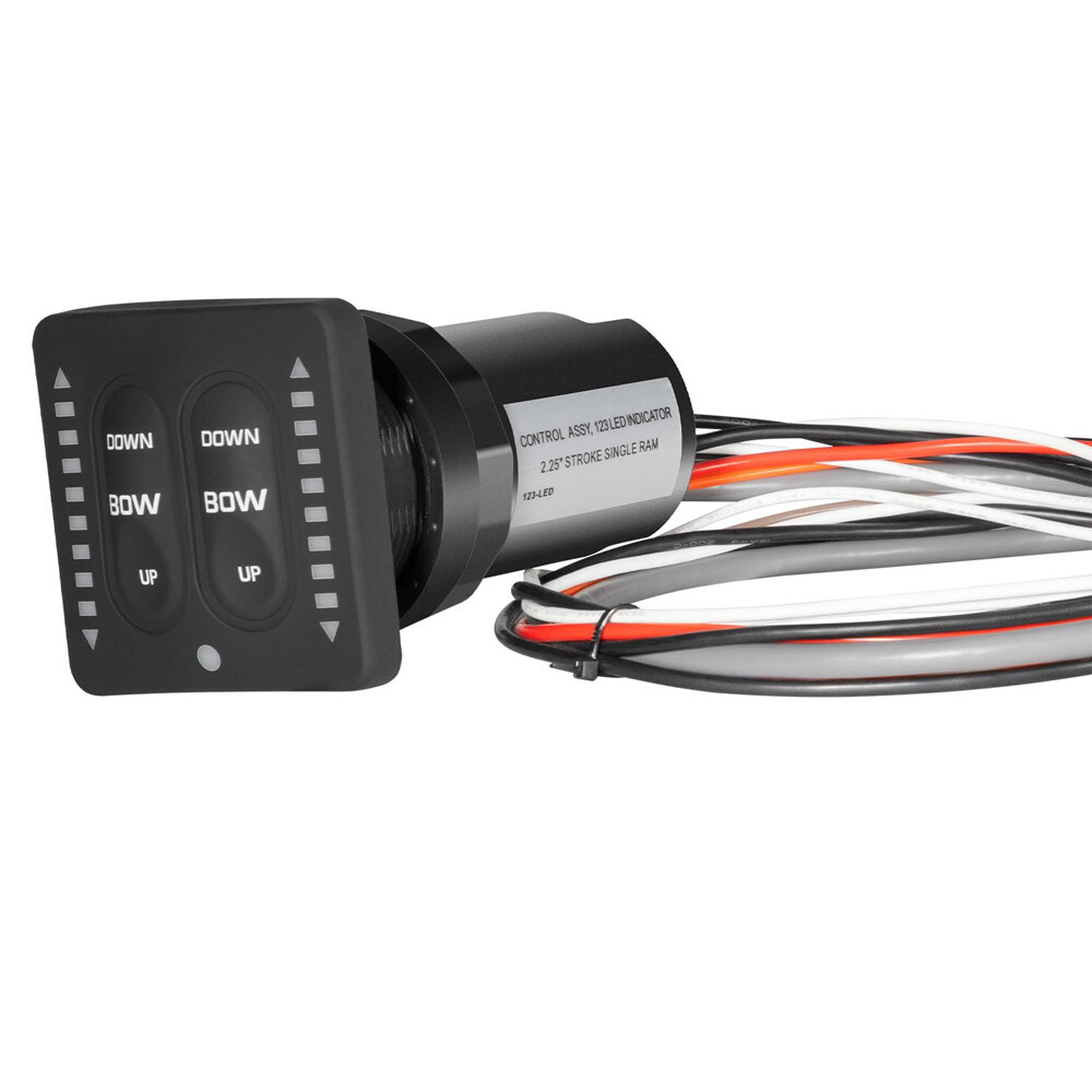 Replace for Lenco 15170-001 LED Indicator Integrated Tactile Trim Tab Switch Kit
