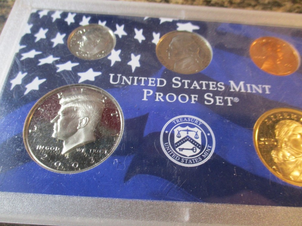 2003-S 1/2 U.S. PROOF SET - NO BOX/COA