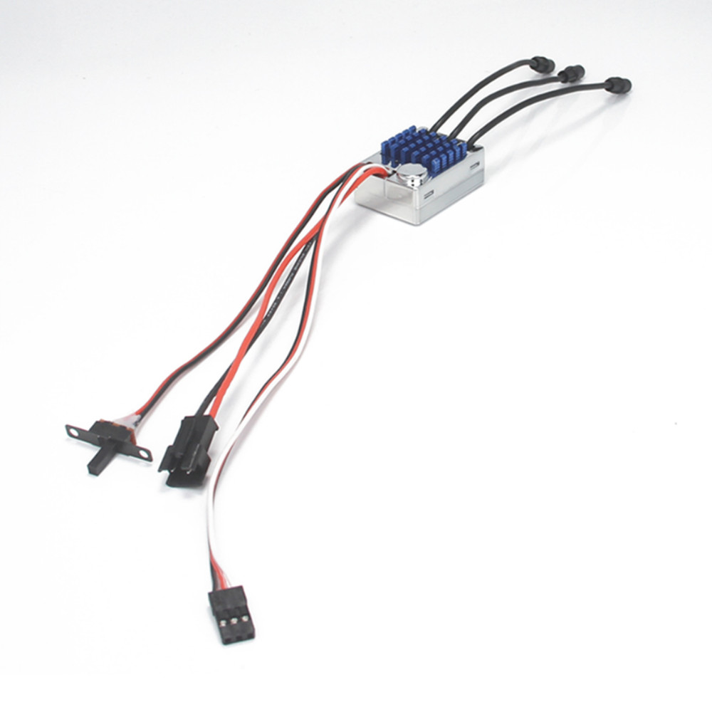 Brushless Motor with ESC Set 1/12 Scale Reliability Practical Convenient