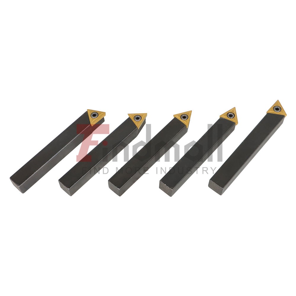 5Pack 1/2" Indexable Carbide Insert Turning Tooling Bit Holder Set For Lathe New