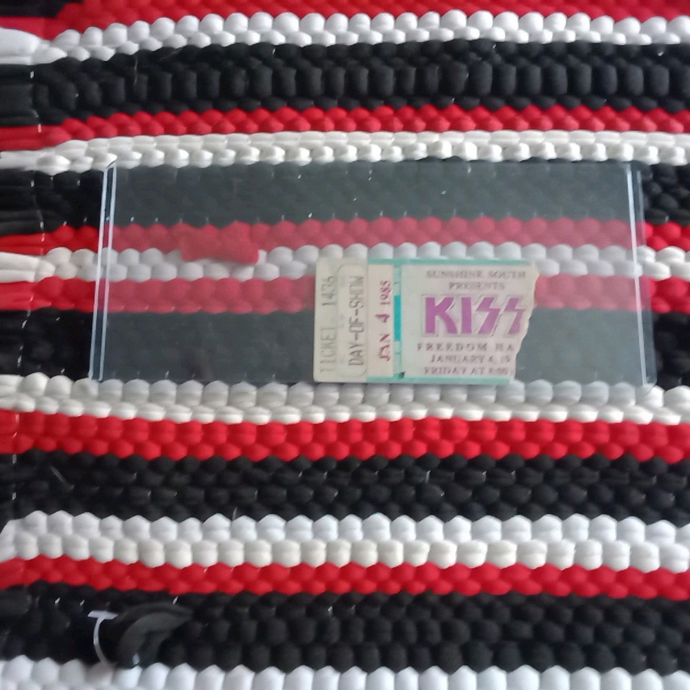 Kiss 💋 Ticket Stub History Animalize Tour 1-4-85, Johnson City Tennessee 🎸