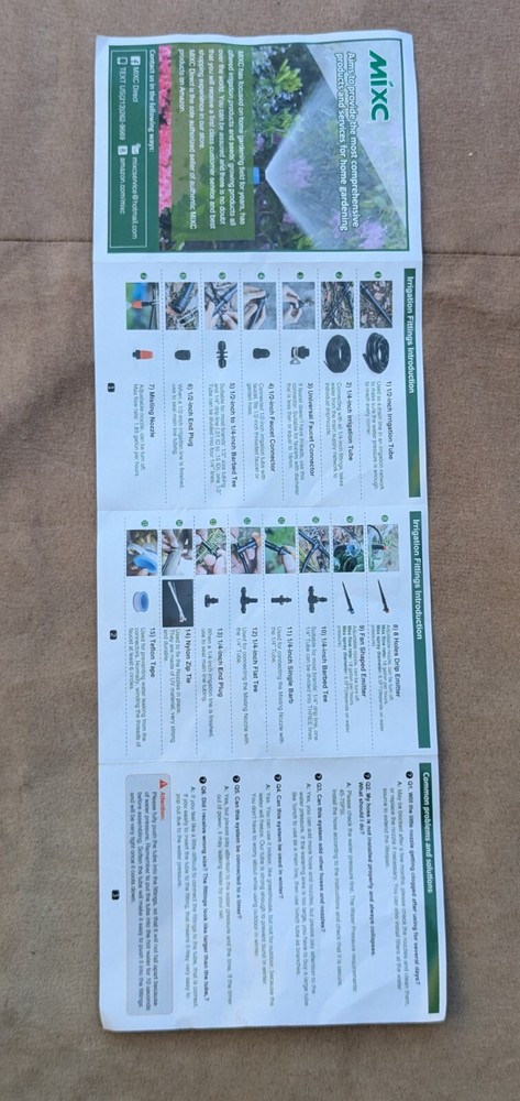 INDIVIDUAL PLANTS DRIPPING IRRIGATION KIT
