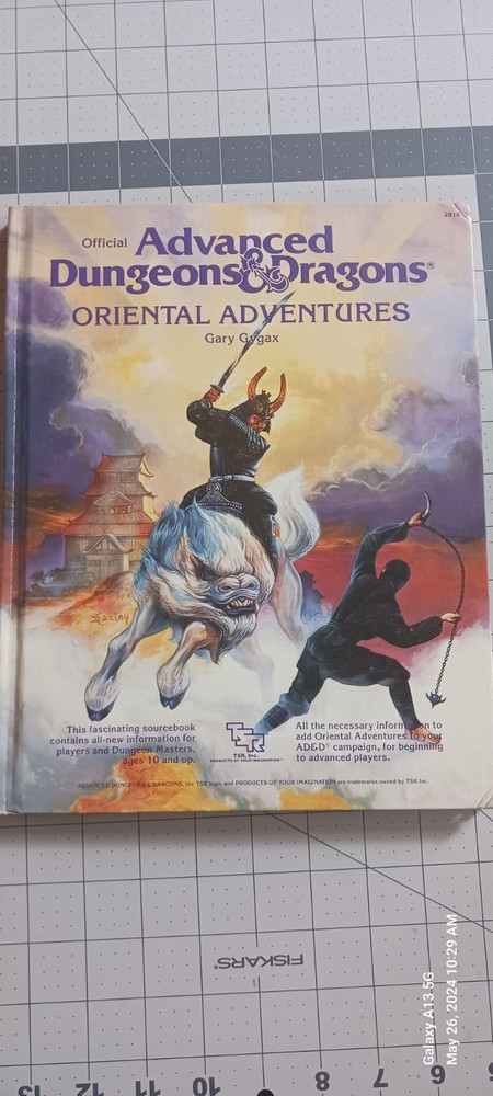 Advanced Dungeons & Dragons Oriental Adventures